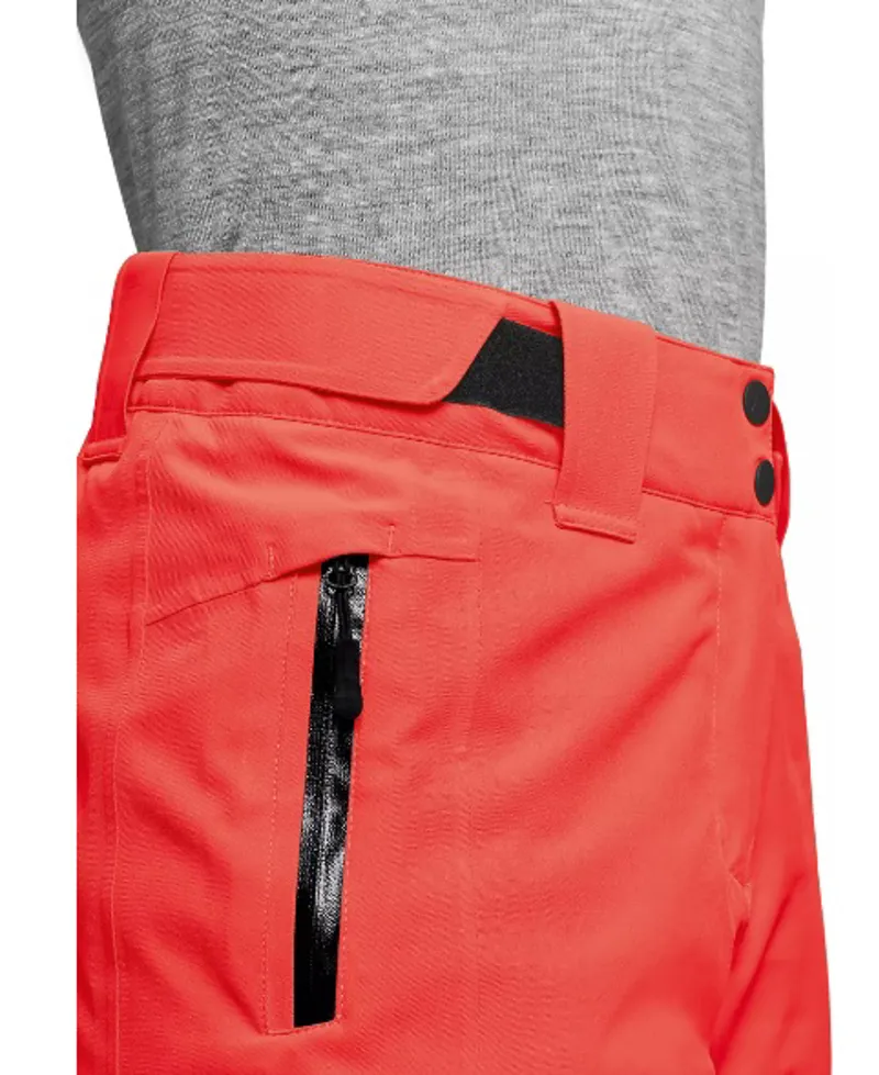 2021 Maier Coral Ladies Ski Pants Fiery Coral Pink-2